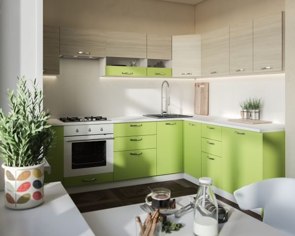 Боковина МС Варшава 720x576 лайм Грейд