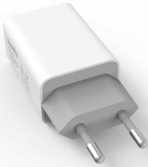 Мережевий зарядний пристрій ColorWay 2USB AUTO ID 2.1A 10W (CW-CHS015-WT) 