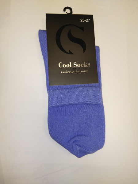 Шкарпетки чоловічі Cool Socks 17301 р. 25-27 синій 1 пар 