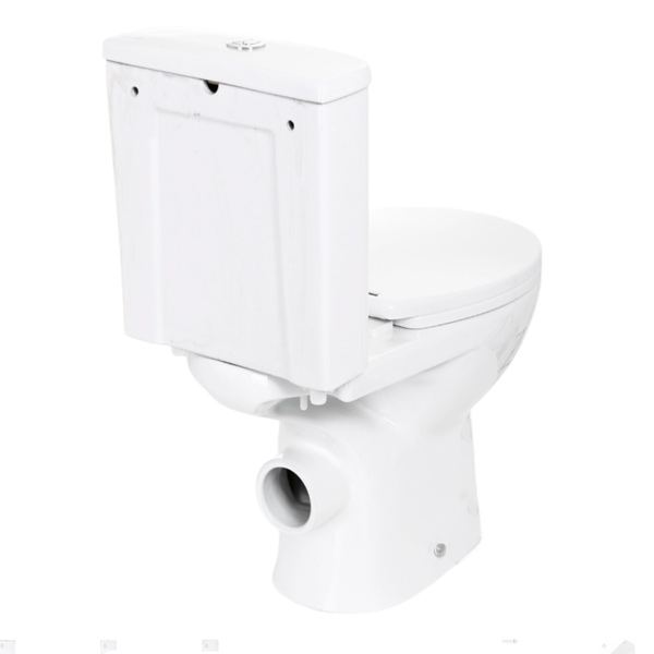 Унитаз-компакт Water House Flat rimless, сид. полипропилен soft-close MFZ-22D