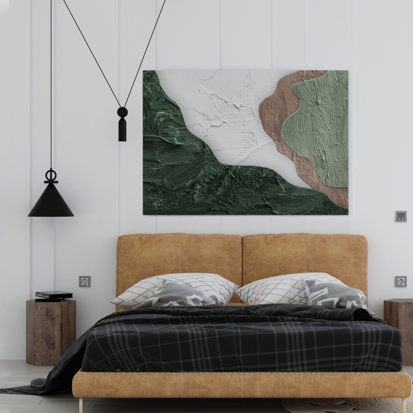 Картина на полотні Рельєфний малюнок 80x110 см WS Holst 2180420231 