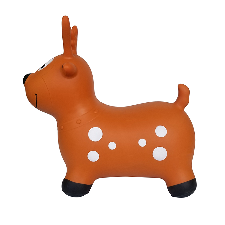 Стрибунець надувний MaxxPro kids Олень з насосом PA1423