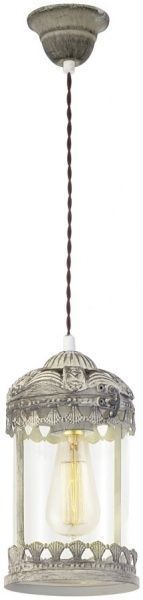 Підвіс Eglo LANGHAM 1xE27 коричневий/патина 49203 