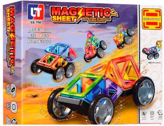 Конструктор Limo Toy магнітний транспорт LT3001