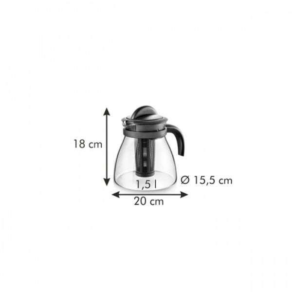 Чайник MONTE CARLO 647110,25 Tescoma