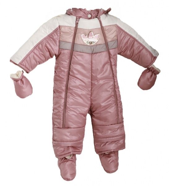 Комбінезон для дівчаток Мята 0066 рожевий р.74 