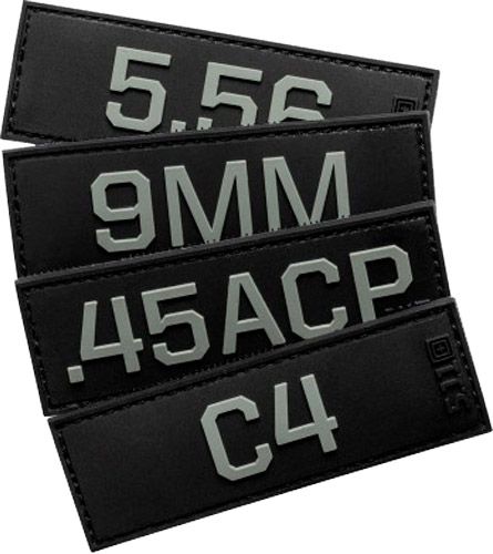 Нашивка 5.11 Tactical Master Series Patch Black 81724-019