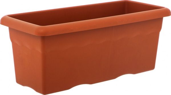 Ящик балконный Plastiken Terra Jardinera терракот прямоугольный 120л (7507 Ter) терракот 