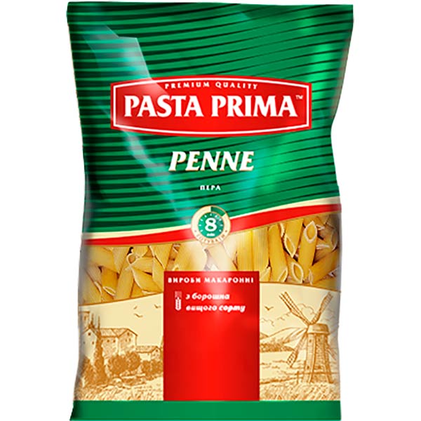 Макарони Pasta Prima Пір'я 800 г 