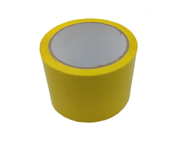 Клейка стрічка Системи Кріплення жовта 72 мм 66 м 40 мкм