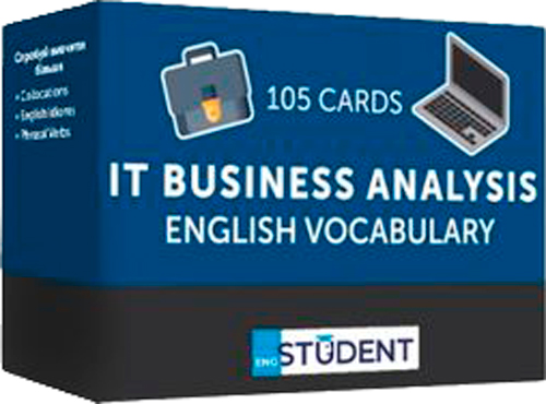 Карточки для изучения английского языка «IT Business Analysis» 9786177702534