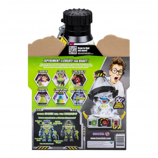 Игровой набор Beast Lab Магическая лаборатория (акула) 123166 