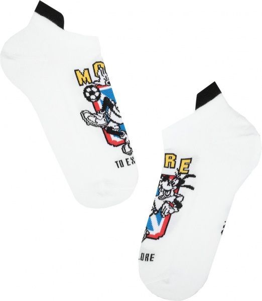 Шкарпетки дитячі Conte-Kids Disney Sport ультракороткі 369 17С-171СПМ р.22 білий 