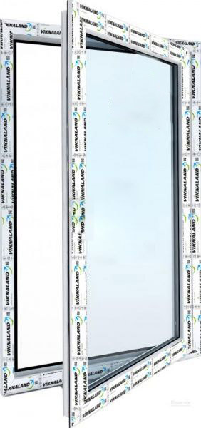 Окно поворотно-откидное VIKNALAND В 70 800x1200 мм правое 
