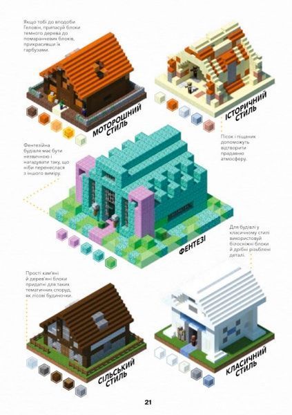 Книга Крейг Джеллі «Minecraft. Довідник Архітектора» 9786-177-688-19-7
