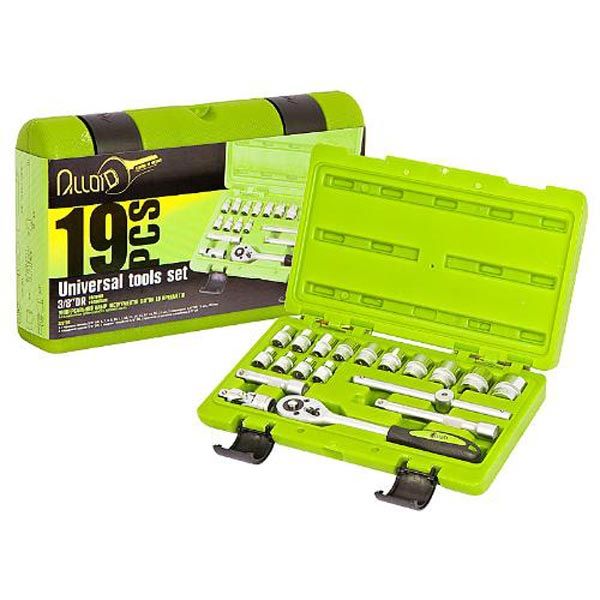 Набор головок Alloid 3/8 19 шт. НГ-3019П