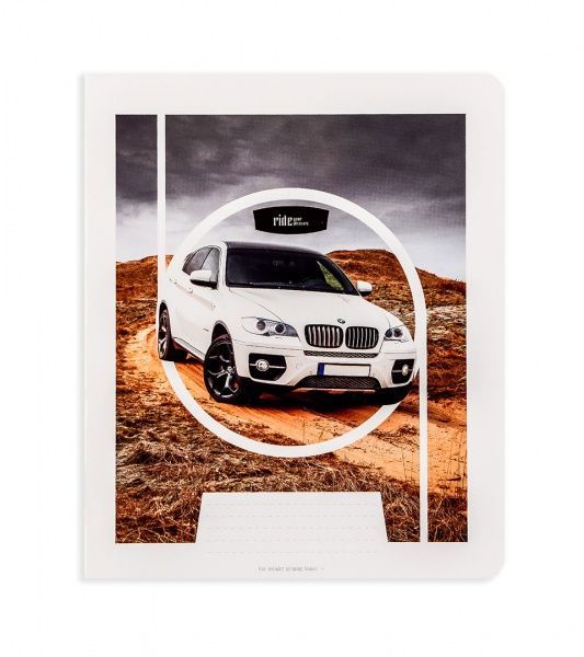 Комплект зошитів Їздити в задоволення 60 аркушів у клітинку 10 шт. Поділля