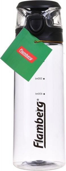Бутылка для воды Comfort 700 мл серая Flamberg