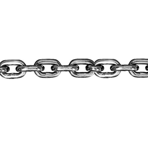 Цепь короткозвеньевая 7 мм 1 м оцинкованная