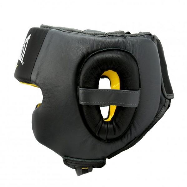 Шлем тренировочный Everlast SPARRING 560001 р. S/M 560001 черный с серым 