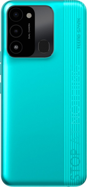 Смартфон Tecno Spark 8С NFC 4/64GB turquoise cyan (4895180777967) 