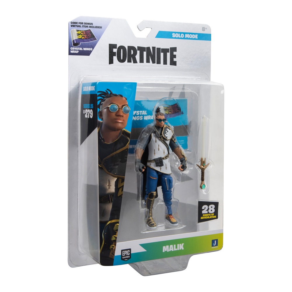 Фигурка коллекционная Fortnite Solo Mode Malik 10 см FNT1356