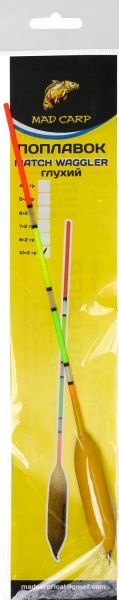 Поплавець Mad-Carp Match Waggler 12 г глухий