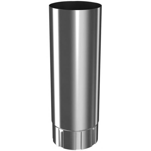 Труба водостічна ROOFART 87 мм 3 м цинк