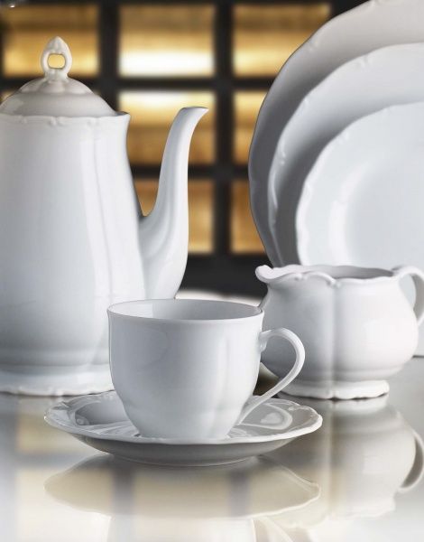 Тарілка супова 24 см біла VER19241 Verona G.Benedikt