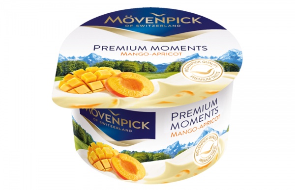 Йогурт Movenpick Премиум Моментс Манго-Абрикос 100 г 