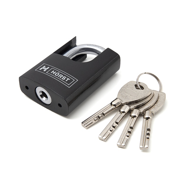 Замок навісний Horst HR-SP3-50D відкритий (амбарний) 