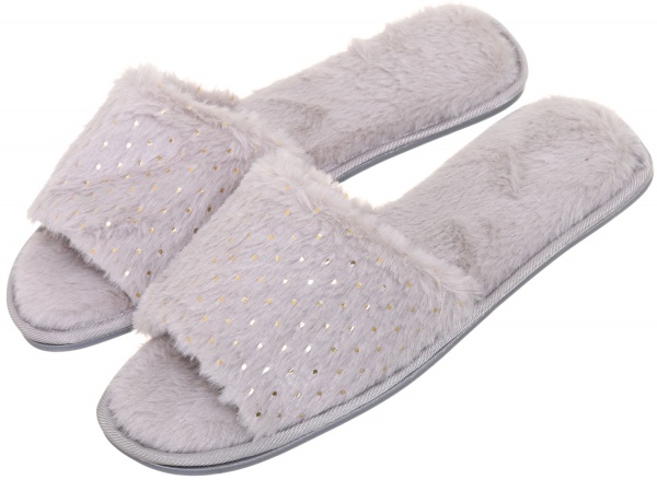 Обувь домашняя La Nuit Шайни р. 40 серый 