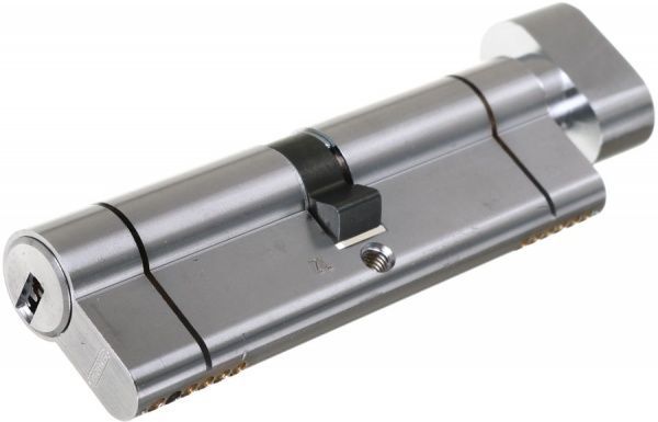 Циліндр Abus KD6PS 50x50 ключ-вороток 100 мм матовий нікель