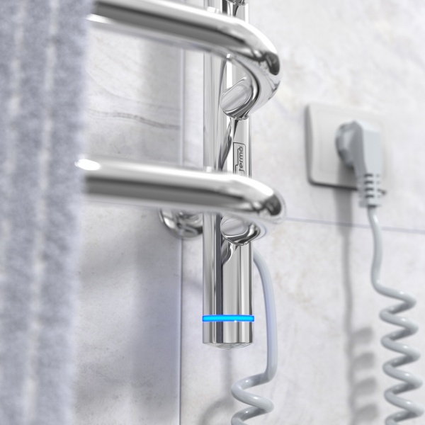 Рушникосушарка електрична Evro-Termo Ліберті П7 400 х 600 з полицею ЕЛЕКТРО П.П. S3 