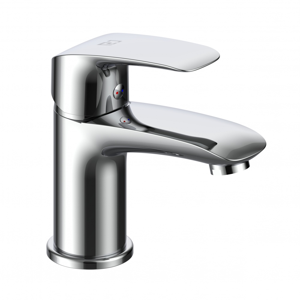 Смеситель для умывальника RJ VIVO, хром, 35 мм