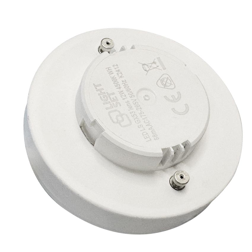 Лампа світлодіодна LIGHT SET LIGHT SET lens 60° 12 Вт GX53 220 В 4500 К