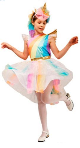 Костюм дитячий карнавальний Девілон Барвисті Фантазії р.110 рожевий EE392B 