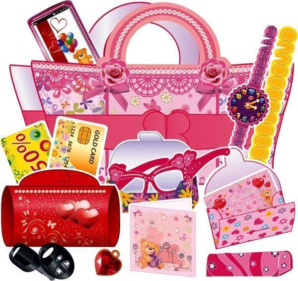 Книга-развивайка «Сумочка модницы»