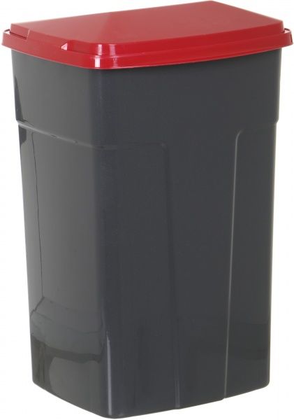 Бак для сміття з кришкою Алеана 90 л 480х470х850 мм