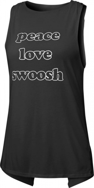 Майка Nike W NK YOGA TANK GRX BV4371-010 р.S чорний