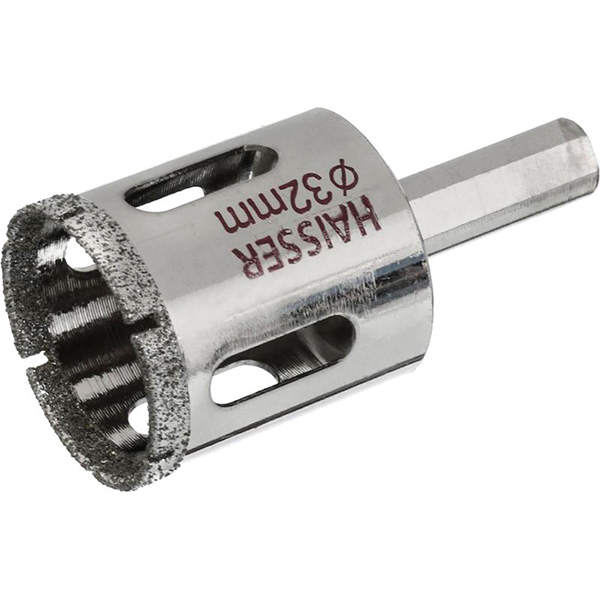 Коронка алмазная Haisser по керамограниту 32 мм