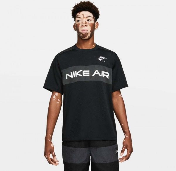 Футболка Nike M NSW AIR MESH TOP DA0583-010 р.L чорний