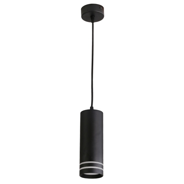 Світильник підвісний Victoria Lighting 1x12 Вт чорний Tek/SP1 black 