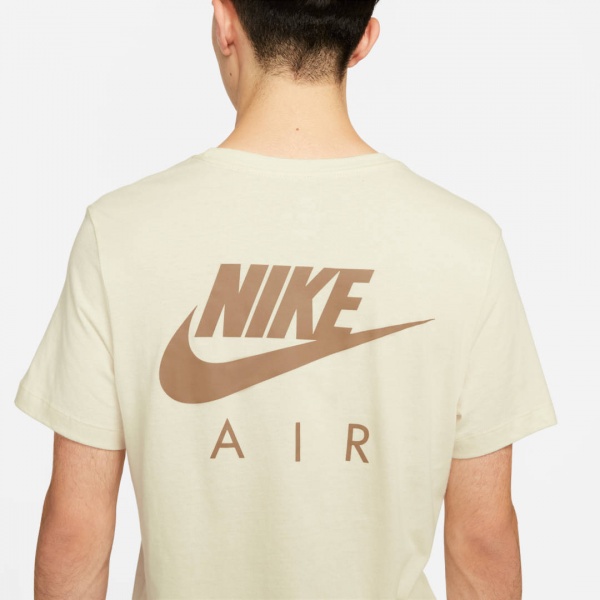 Футболка Nike M NSW AIR 1 TEE DM6337-113 р.L бежевий