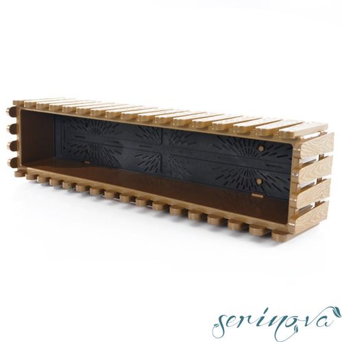 Горшок Serinova № 2 ISTANBUL 190x181 круглый 2,6 л золото 