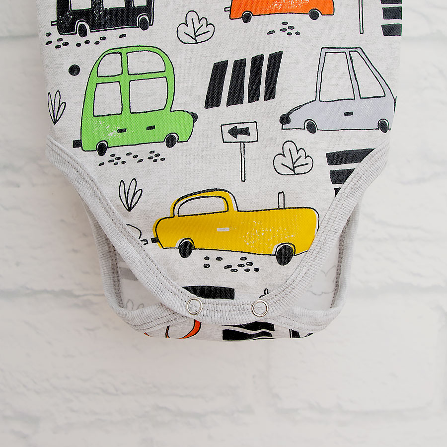 Боди для мальчика Blanka Авто р.86 серый 110462