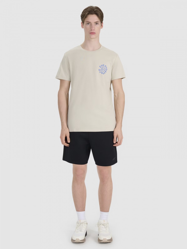 Футболка 4F TSHIRT M1980 4FWSS25TTSHM1980-83S р.L бежевый