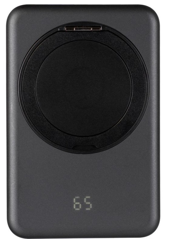 Повербанк Gelius HOLDIX Magnetic Wireless Charge 15W GP-PBW302 10000 mAh black (00000100988)