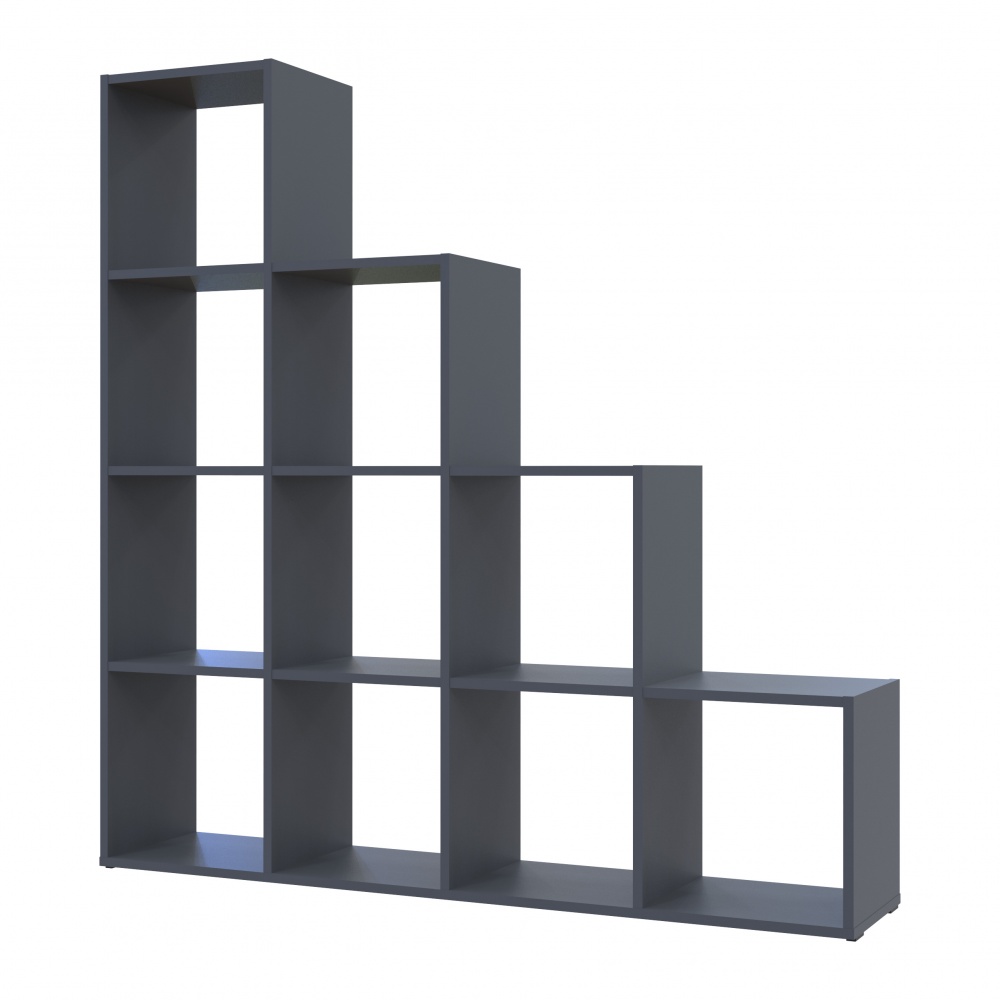 Стелаж Doros 4х4 1407х1362х288 мм графіт