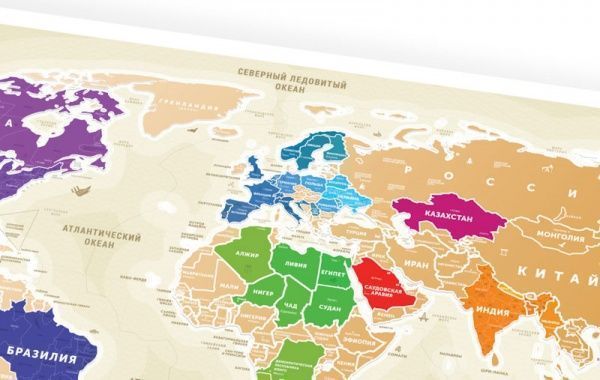 Cкретч-карта 